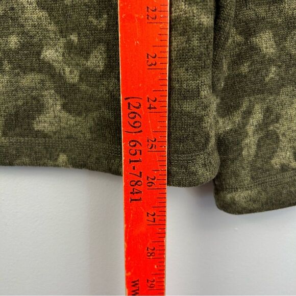 The North Face Sherpa Lined Sweater Knit 1/4 zip Fleece Pullover Jacket Men’s M - Picture 11 of 14